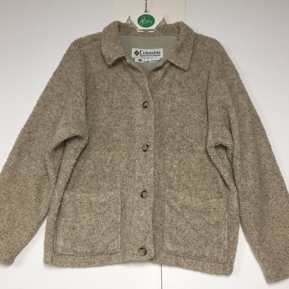 Columbia Teddy Coat, Size L